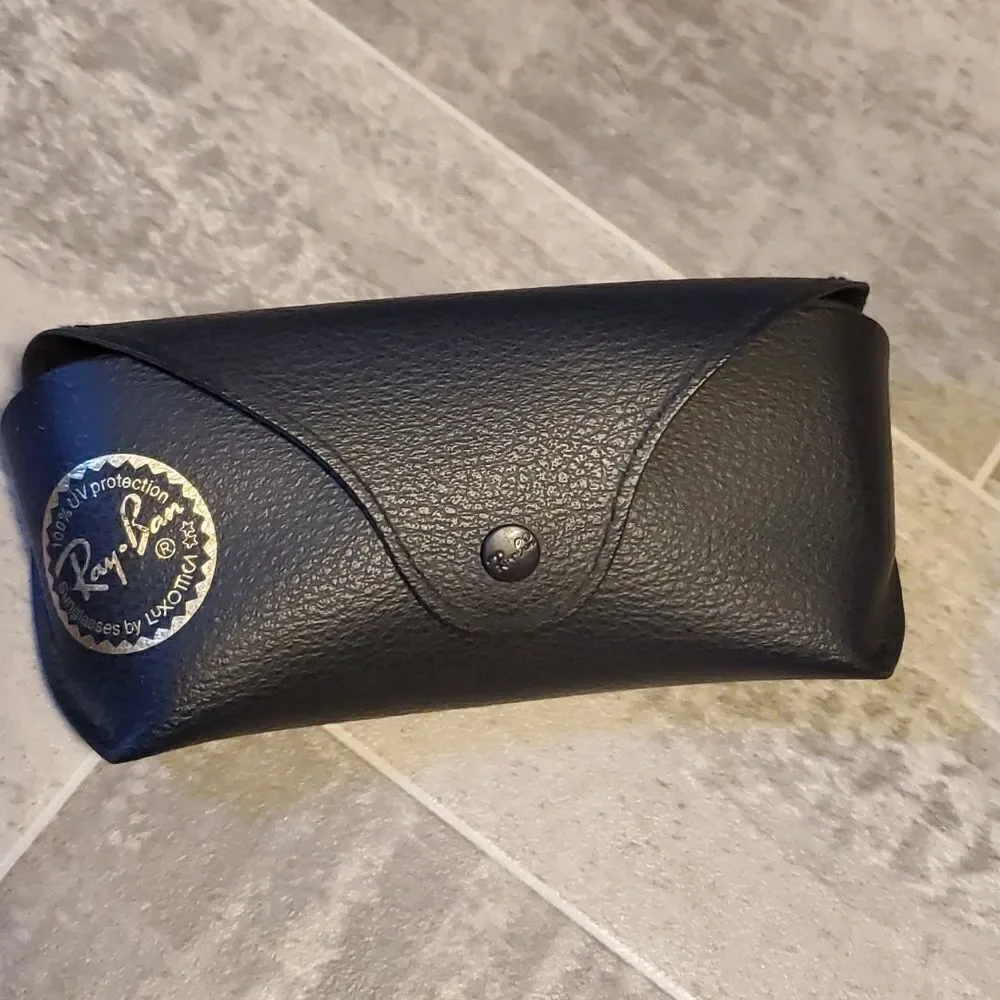 guc Black Ray Ban Sunglasses Case